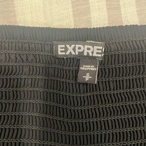 Express Black Multicolor dress